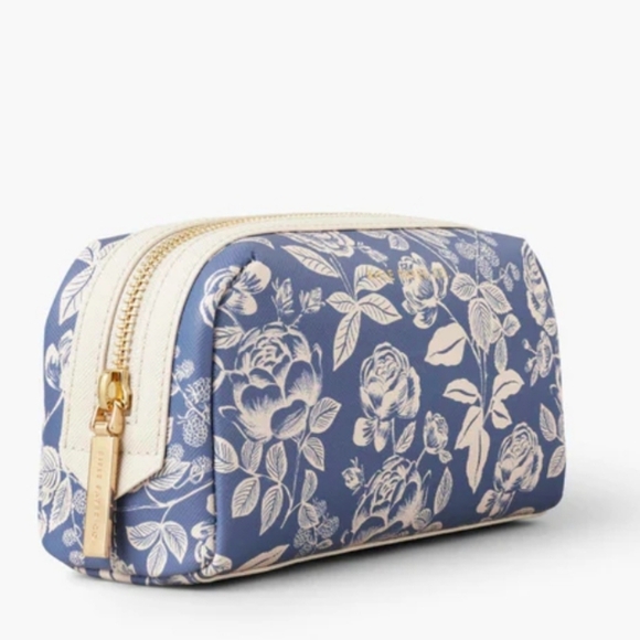 💥BUY 5 GET 3 FREE Small Cosmetic Pouch, Retail $48.00, Color English Ros - Picture 3 of 6